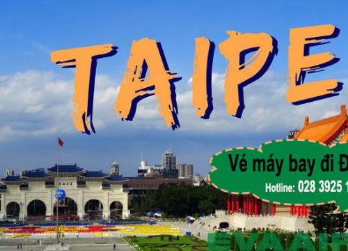 Vé máy bay EVA Air đi Đài Loan